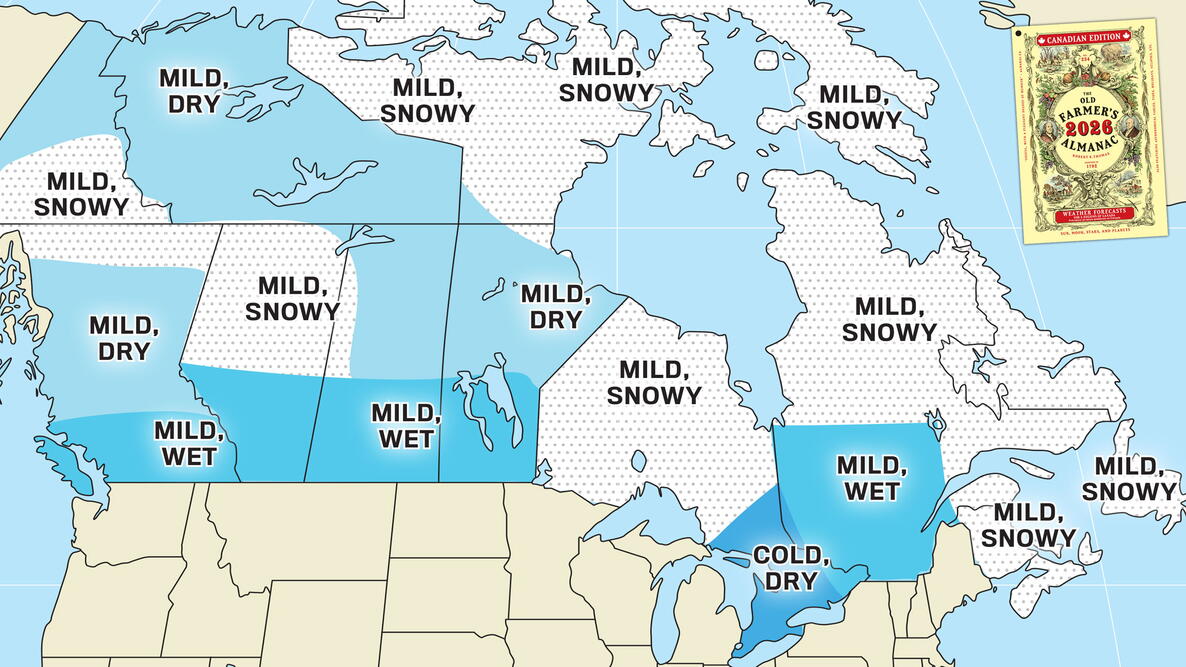 2025-26 Winter Weather Forecast Canada