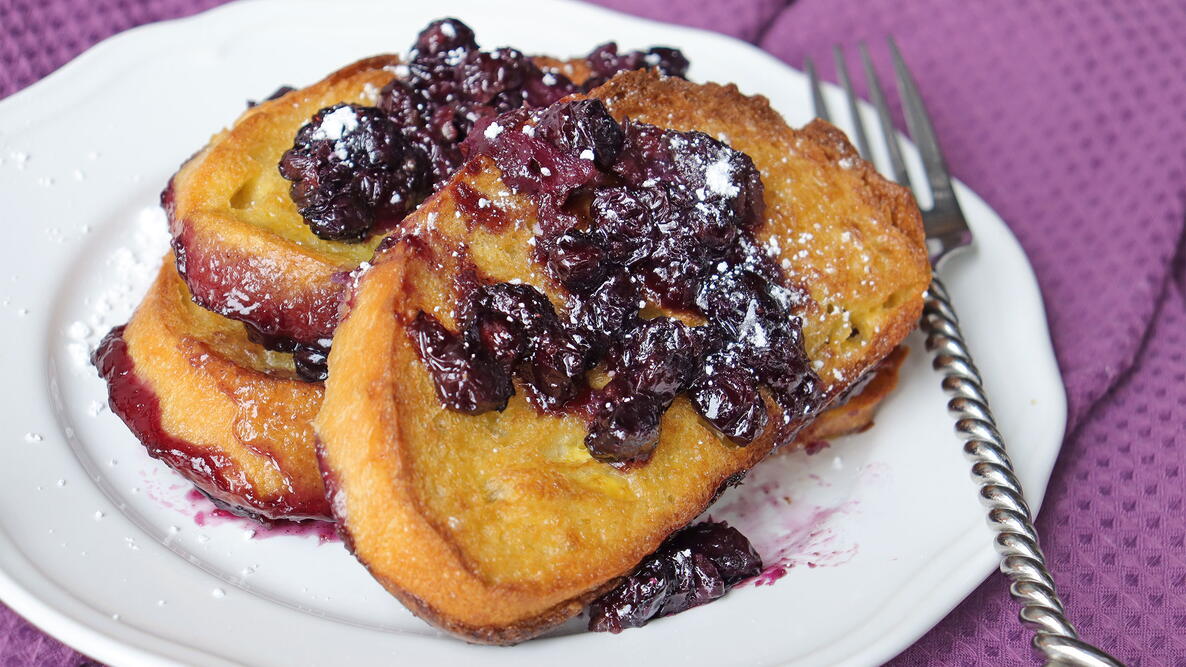 Baked Blueberry French Toast image