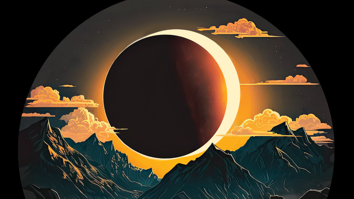 Total Solar Eclipse Poster 