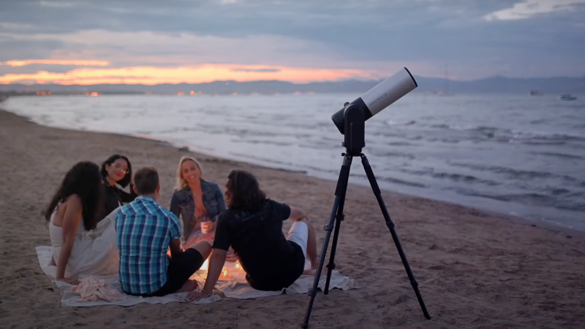 Telescope on Beach