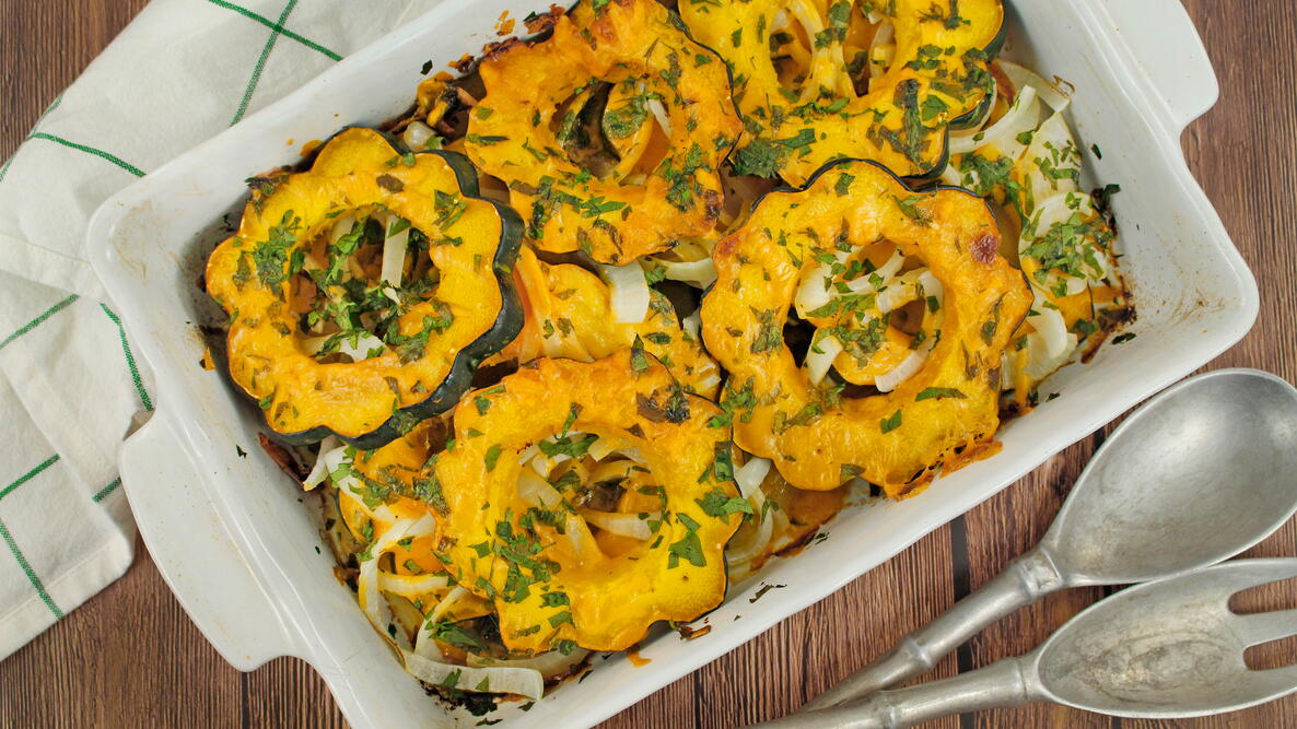 acorn squash rings