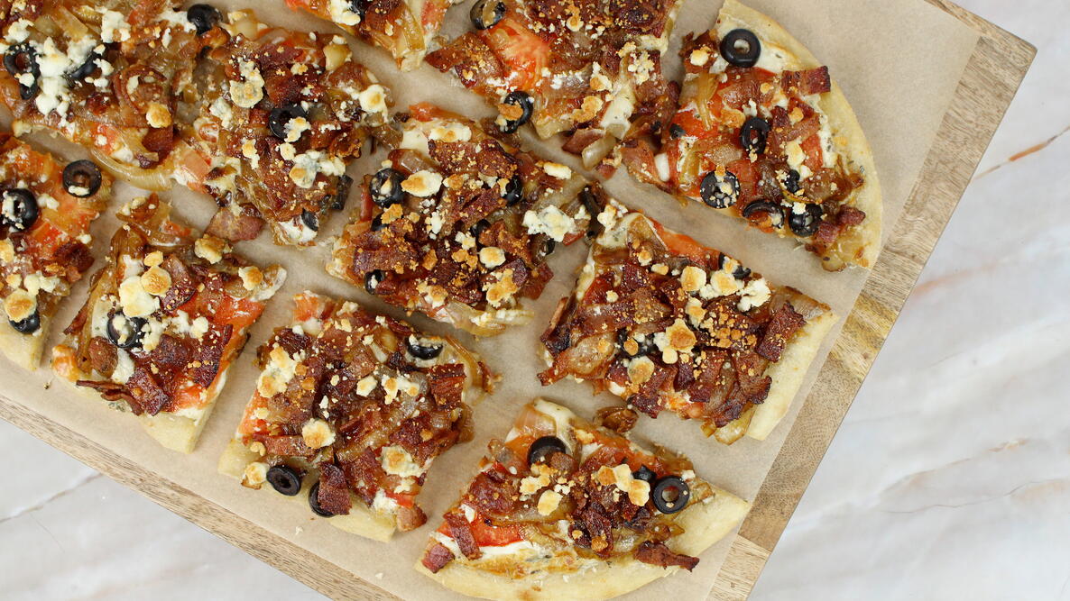 bacon pizza