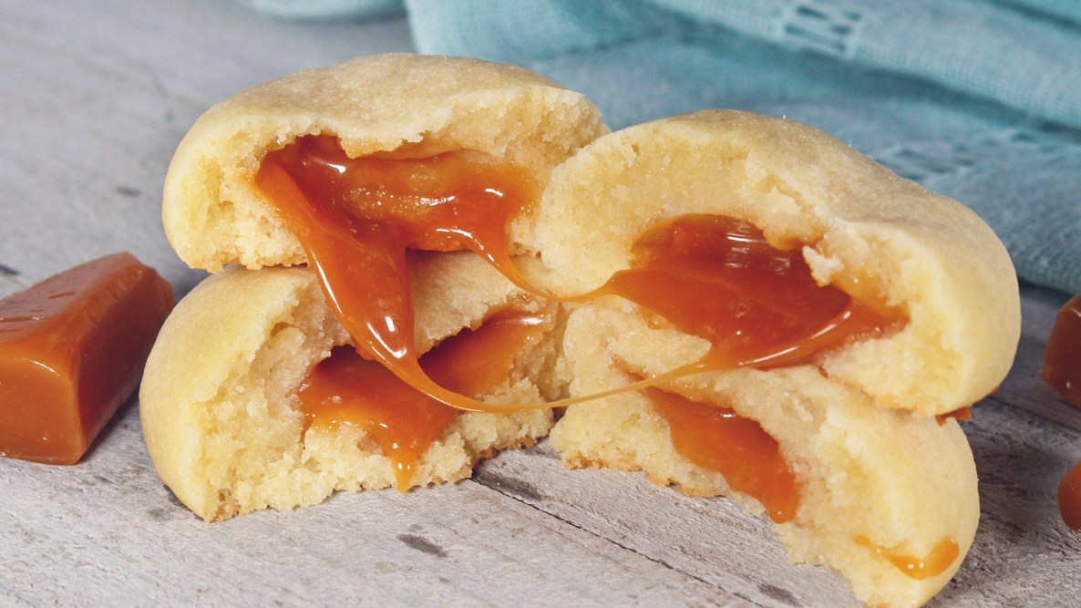 caramel candy cookies