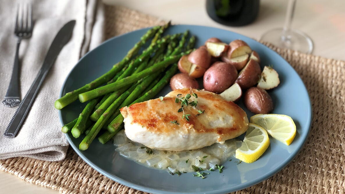 chicken with lemon thyme