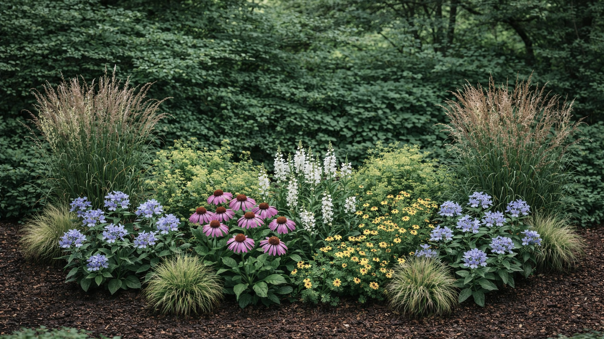Perennial Flower Garden Design for Backyards and Borders