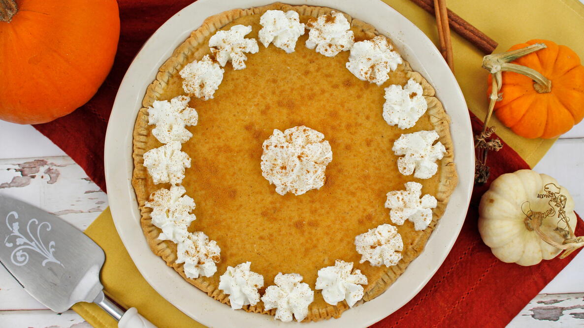 pumpkin chiffon pie