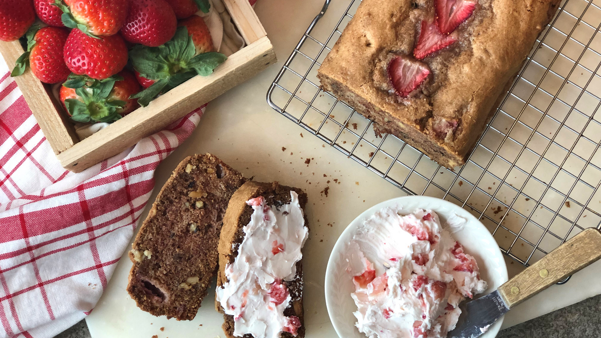 strawberry quick bread