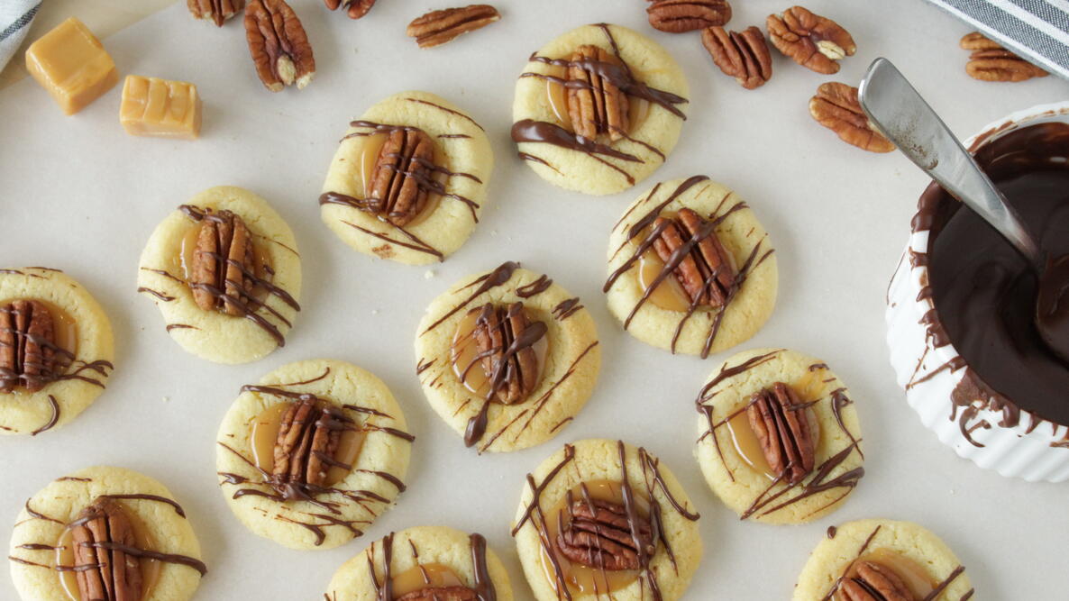 turtle thumbprint cookies