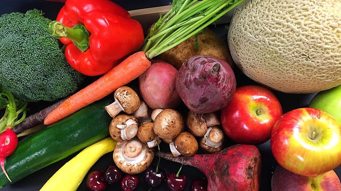 Healthy Vegetables and Fruit