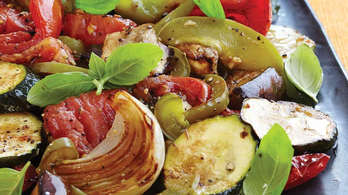 Balsamic-Glazed Roasted Vegetables