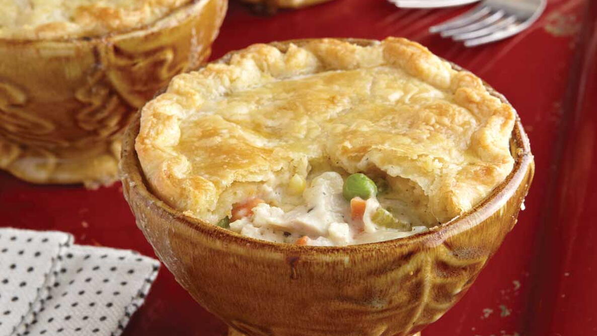 Chicken Parmesan Potpie 