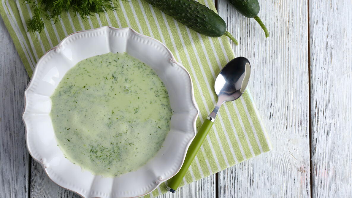 Chilled Cucumber Soup