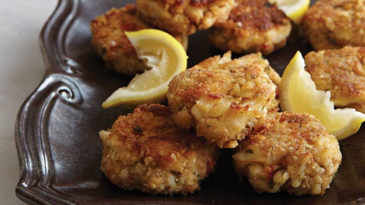 Crab Cakes With Special Seafood Sauce