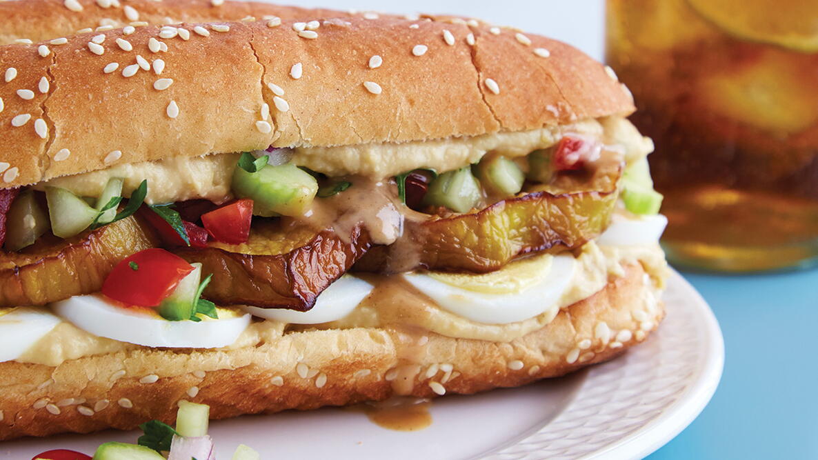 Eggplant Hoagies