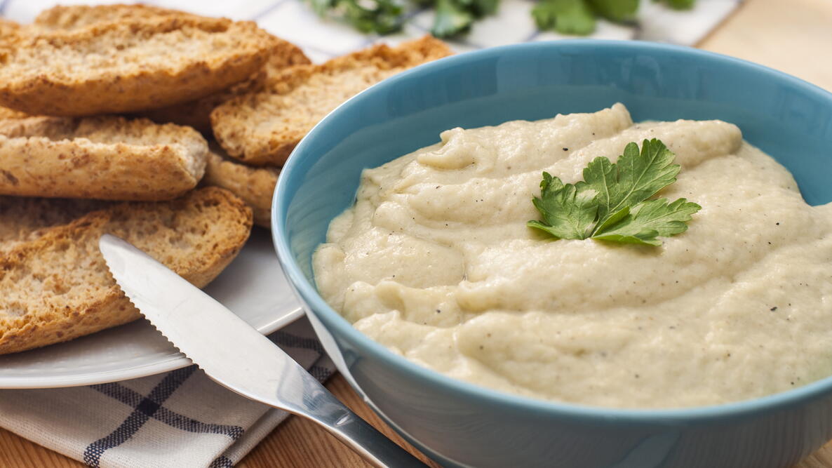 Garlicky Eggplant Dip