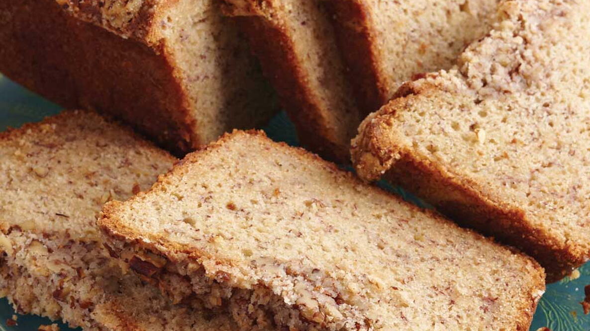 Pecan Streusel Banana Bread