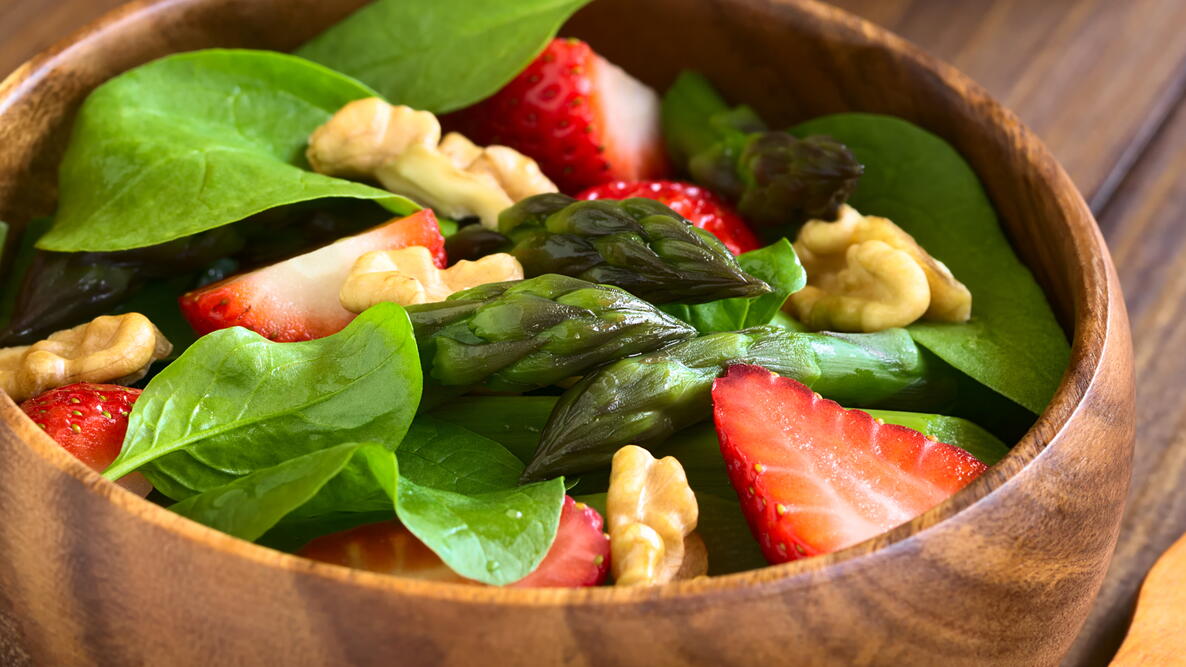 Strawberry and Spinach Salad