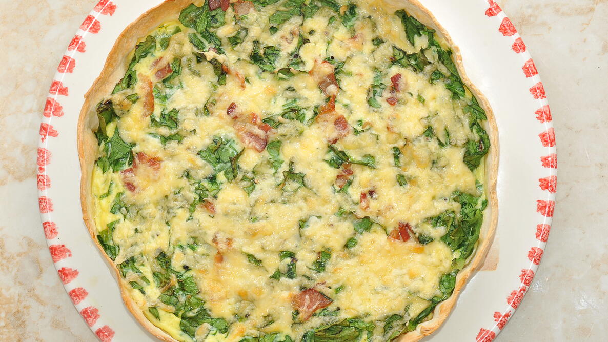 Spinach Quiche