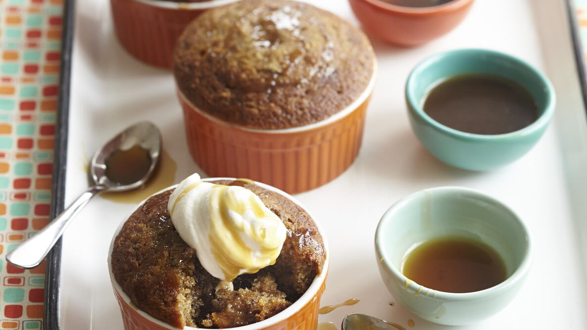 Sticky Toffee Pudding With Butterscotch Sauce