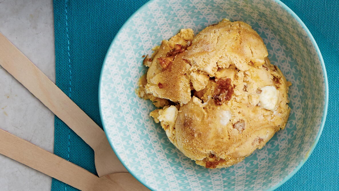 No-Churn Sweet Potato Ice Cream
