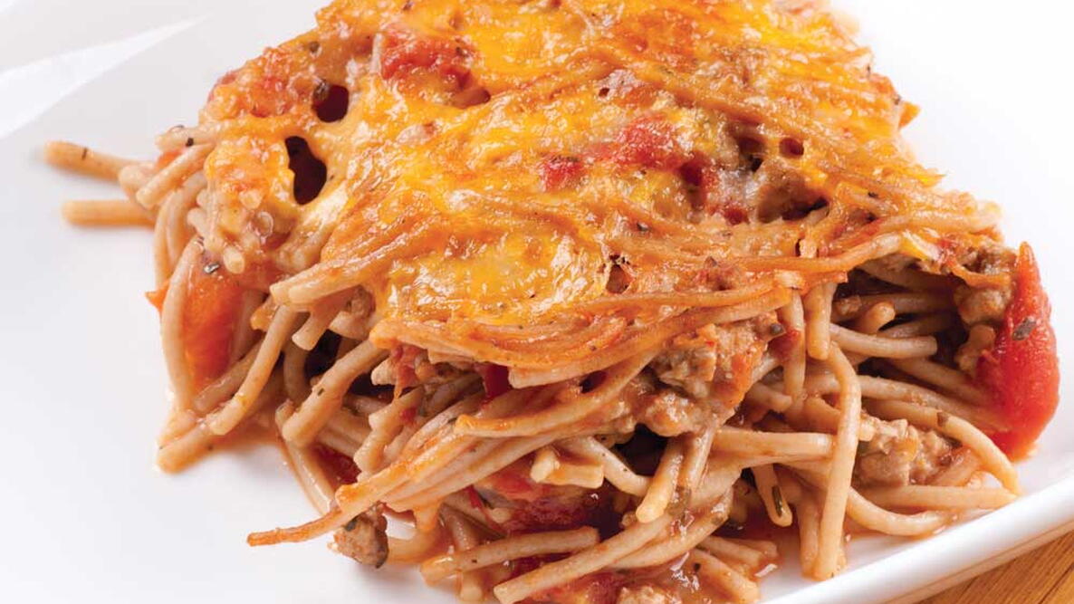 Thin Spaghetti Pie