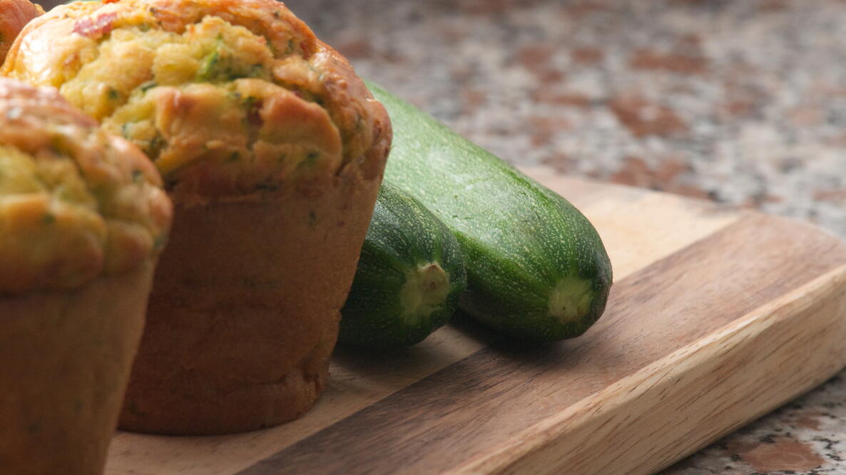  Lemon-Zucchini Muffins
