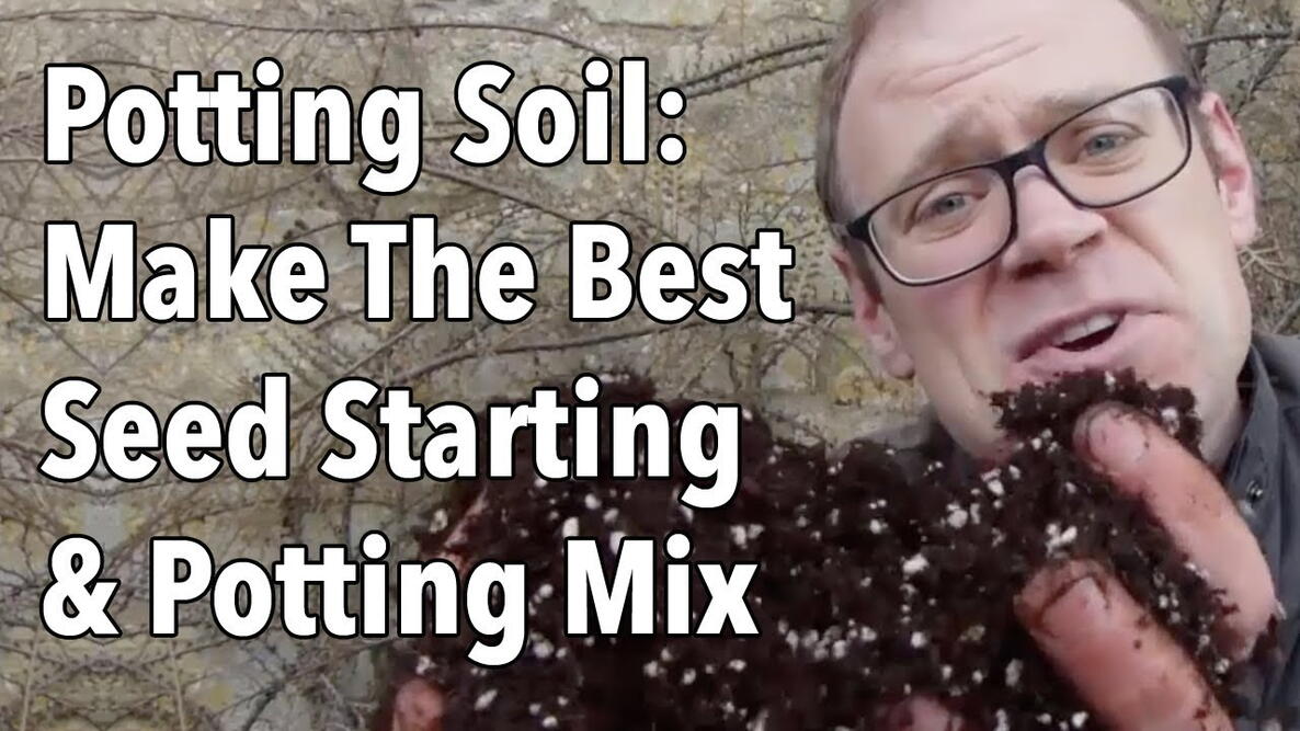Embedded thumbnail for How to Make Seed-Starting Mix (DIY Soilless Potting Mix Recipe)