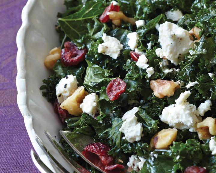 Harrisville Kale Salad. Photo by Becky Luigart-Stayner.