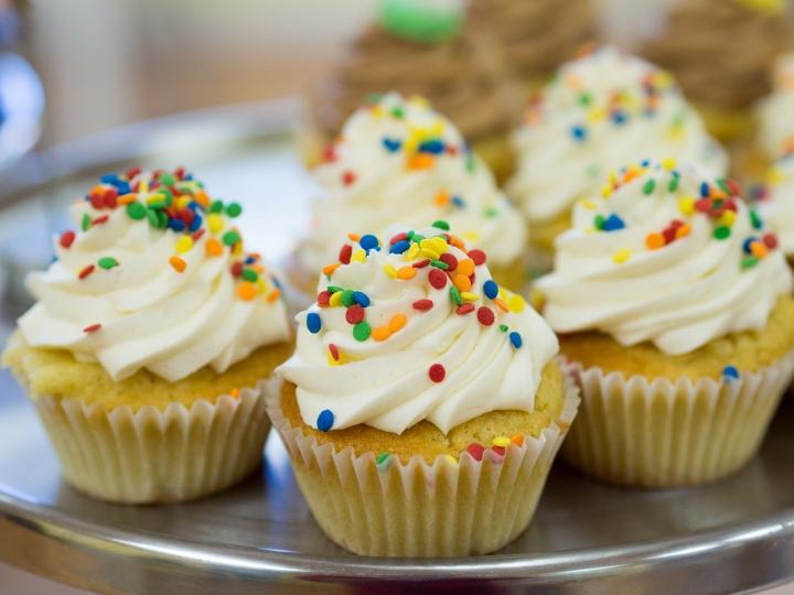 cupcakes with sprinkles
