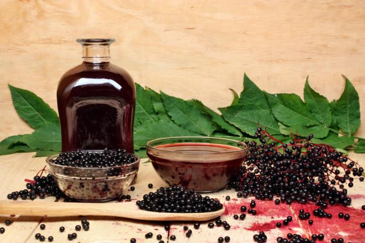 Elderberry syrup. Photo by Adam88xx/Getty Images