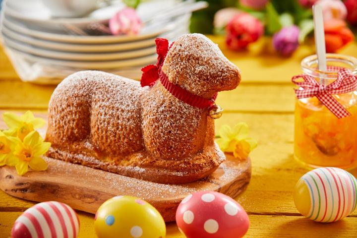 Lamb cake. Photo by Stockcreations/Shutterstock.