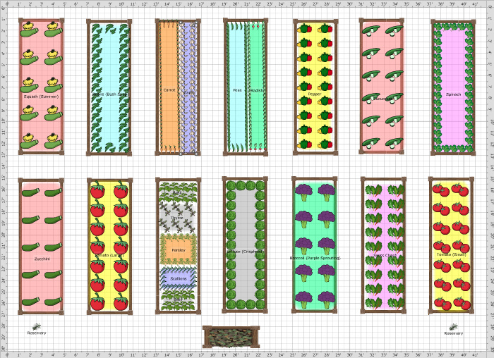 plan for raised garden beds