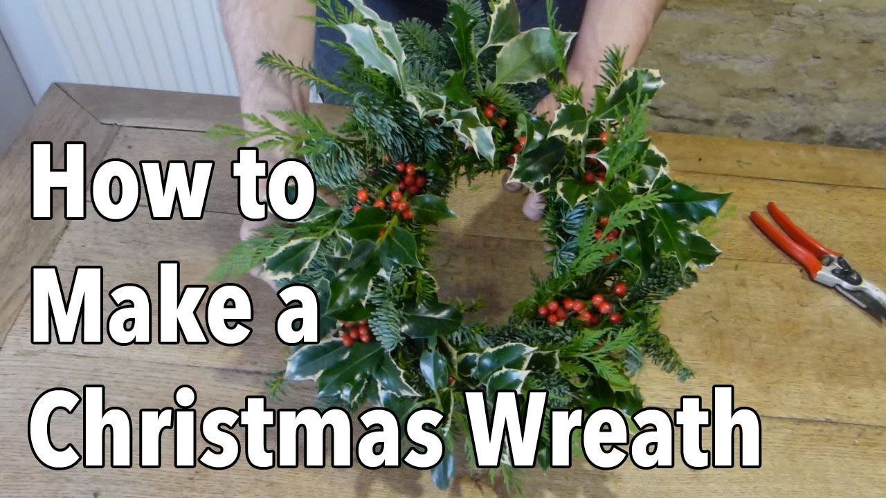 Embedded thumbnail for How to Make a Christmas Wreath